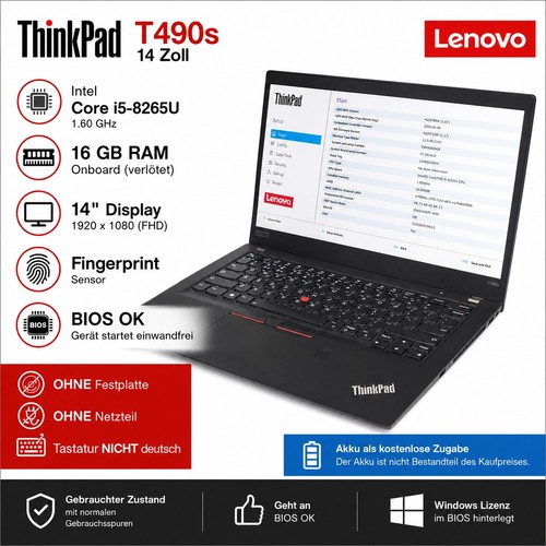 Lenovo thinkpad t490s - thinkpad,